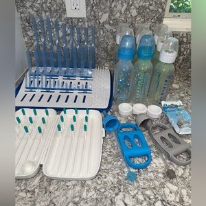 Dr. Browns Bottles, Racks, and Sippy Cup Converters